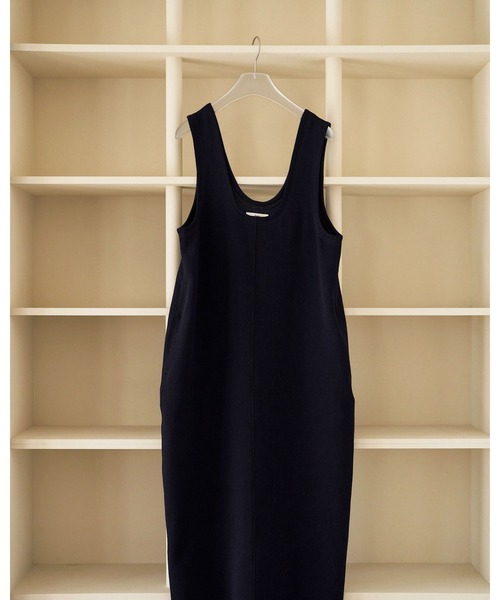 anuke（アンヌーク）の「Uneck Loose Onepiece（ワンピース・レディース・ネイビー/ブラック・36inch/38inch）」の17枚目の写真