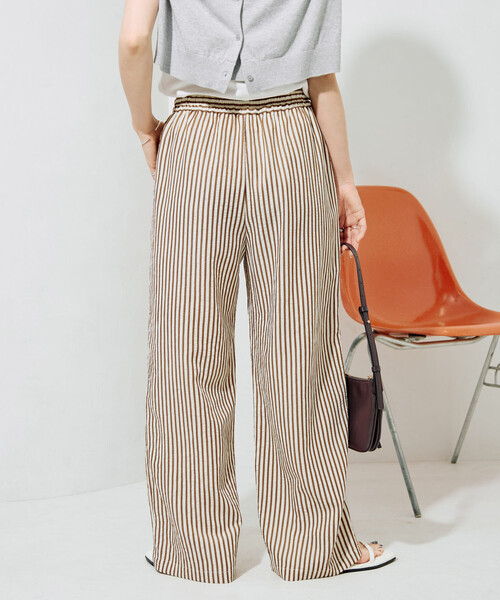 FREAK'S STORE（フリークスストア）の「限定展開　ポコポコ ストライプ イージーパンツ（その他パンツ・レディース・ブラック/グリーン/ブラウン・SMALL/MEDIUM）」の14枚目の写真