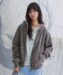 WELLBEING EXPRESS（ウェルビーイングエクスプレス）の「HOWtoWB Zipup Hoodie Brown（パーカー）」