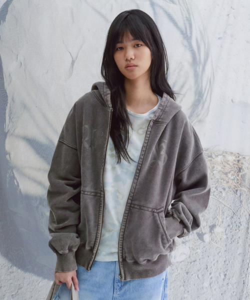 HOWtoWB Zipup Hoodie Brown — коричневая худи на молнии