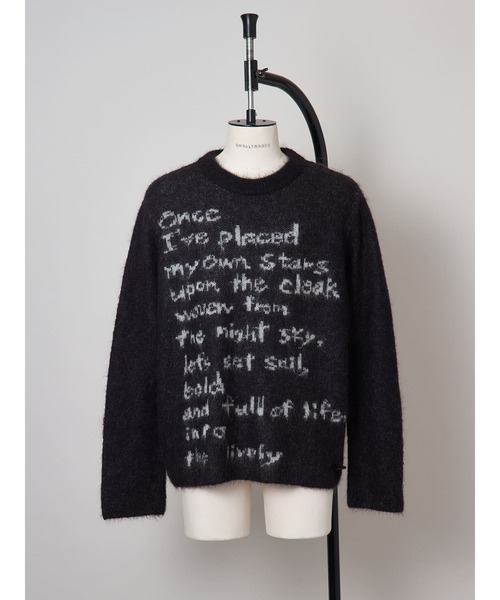 SHINYAKOZUKA(シンヤコヅカ)の「HUMBOLDT'S RESOLUTION(ニット/セーター・メンズ・ブラック/ブルー系その他・L/XL)」の6枚目の写真