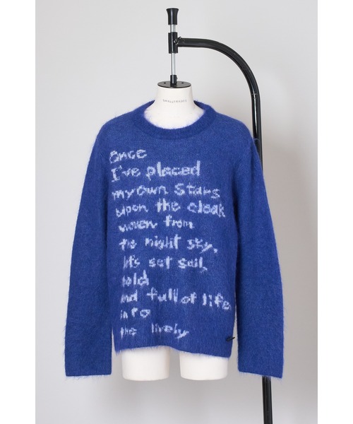 SHINYAKOZUKA(シンヤコヅカ)の「HUMBOLDT'S RESOLUTION(ニット/セーター・メンズ・ブラック/ブルー系その他・L/XL)」の8枚目の写真