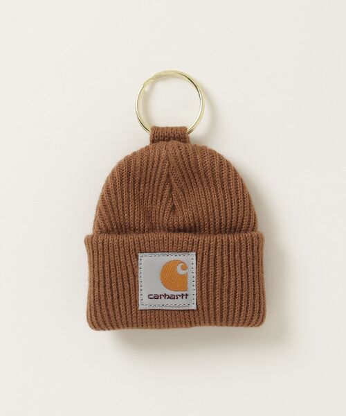 Carhartt(カーハート)の「【Carhartt WIP】MINI WATCH HAT KEYCHAIN(キーホルダー・メンズ・ブラウン/ブラック・ONE SIZE)」の4枚目の写真