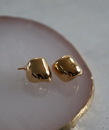 liberty メタルシンプルピアス / 厚メッキ