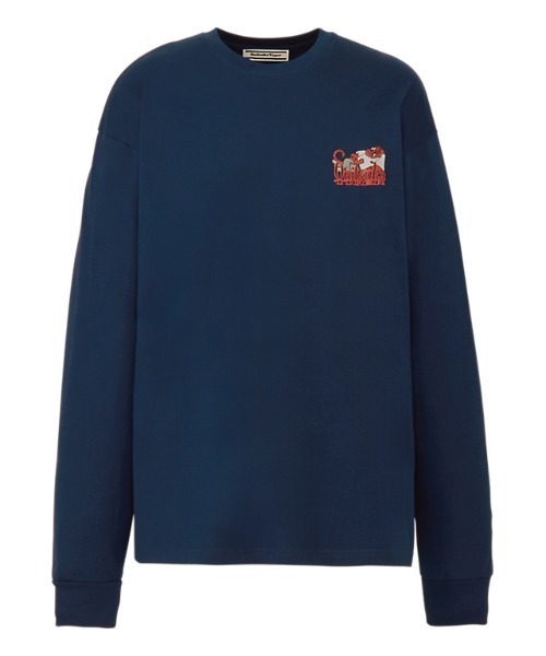 Onitsuka Tiger(オニツカタイガー)の「GRAPHIC LONG SLEEVED TEE / グラフィックロングスリーブティー(Tシャツ/カットソー・レディース・オフホワイト/ネイビー・S/XL/L/M/XS)」の3枚目の写真