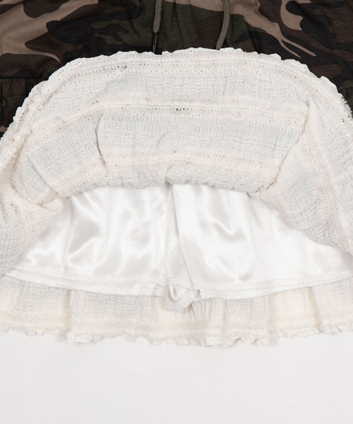 dispark（ディスパーク）の「DISPARK/【26年春夏新作】レースドッキングカモフラスカート（スカート・レディース・その他1・FREE）」の2枚目の写真