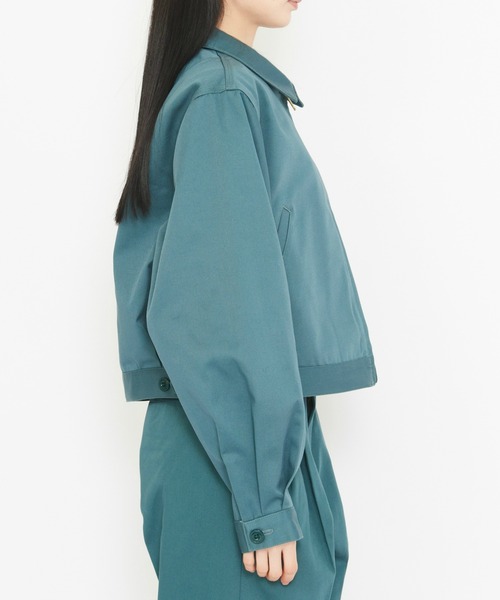 Dickies（ディッキーズ）の「Dickies/ディッキーズ レディース TCツイル アイゼンハワーショートジャケット（その他アウター・レディース・ダークブラウン/ベージュ/ダークグリーン/ブラック・SMALL/MEDIUM）」の21枚目の写真