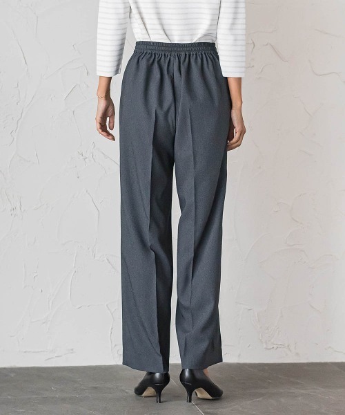 la.f…(ラエフ)の「【WEB限定】“美脚デニム見え”ワイドパンツ(その他パンツ・レディース・ダークネイビー/ブラック系その他・7号/9号/11号)」の21枚目の写真