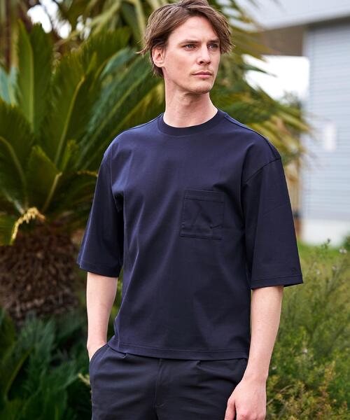 DRESSTERIOR(ドレステリア)の「【干場義雅×DRESSTERIOR】ICE CLEAR COTTON Tシャツ(Tシャツ/カットソー・メンズ・ホワイト/ネイビー/ブラック・90/91/92/94)」の22枚目の写真