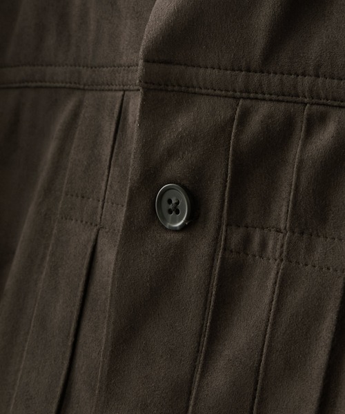 CLEL(クレイル)の「【CLEL】Trucker Design Summer Fade Shirt / トラッカーデザイン サマーフェードシャツ(吸水速乾)(シャツ/ブラウス・メンズ・チャコールグレー/ブラウン/ブラック・XS/S/M/L)」の11枚目の写真