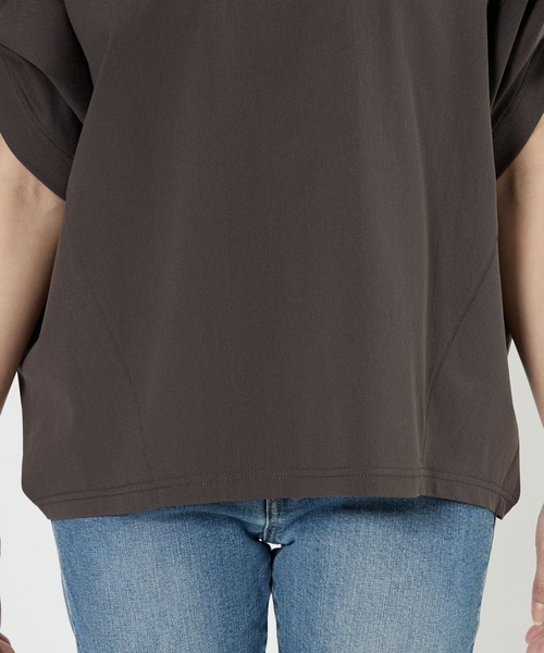 BARNYARDSTORM（バンヤードストーム）の「【『BABALOG』YouTubeご紹介アイテム】BARNYARDSTORM / トリコットターンバックTシャツ（Tシャツ/カットソー・レディース・ブラウン/ホワイト/チャコールグレー・S/M）」の22枚目の写真