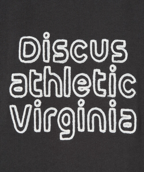 FREAK'S STORE（フリークスストア）の「限定展開 DISCUS ATHLETIC × FREAK'S STORE/ディスカスアスレチック 別注 ロゴ 半袖 Tシャツ（Tシャツ/カットソー・レディース・ブラック/オフホワイト/ネイビー/ブラウン・ﾌﾘ-）」の11枚目の写真