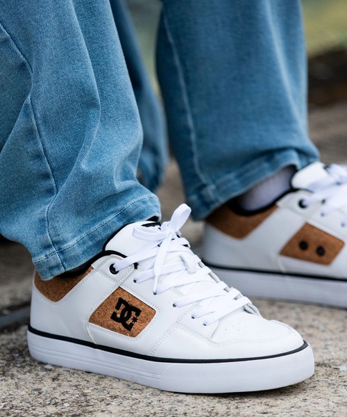 DC SHOES(ディーシーシューズ)の「DC Shoes メンズ PURE SE SN シューズ 【2026年夏モデル】/スニーカー(スニーカー・メンズ・ホワイト・23cm/23.5cm/24cm/24.5cm/25cm/26cm/26.5cm/27cm/27.5cm/28cm/28.5cm)」の1枚目の写真