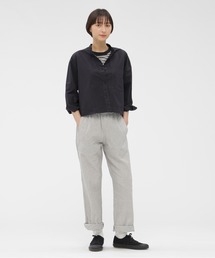 MHL. | FADED LINEN COTTON PLAINWEAVE(その他パンツ)