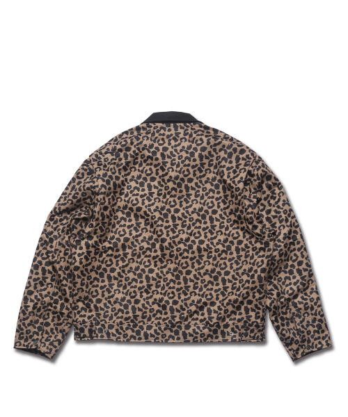 ROCKPSYCHO(ロックサイコ)の「レオパードクロップワークジャケットブラウン(デニムジャケット・メンズ・ブラック・MEDIUM/LARGE)」の7枚目の写真