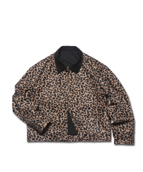 ROCKPSYCHO(ロックサイコ)の「レオパードクロップワークジャケットブラウン(デニムジャケット・メンズ・ブラック・MEDIUM/LARGE)」の8枚目の写真