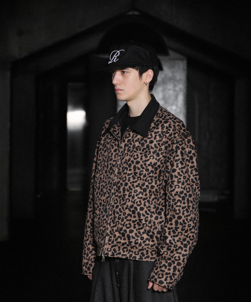 ROCKPSYCHO(ロックサイコ)の「レオパードクロップワークジャケットブラウン(デニムジャケット・メンズ・ブラック・MEDIUM/LARGE)」の11枚目の写真