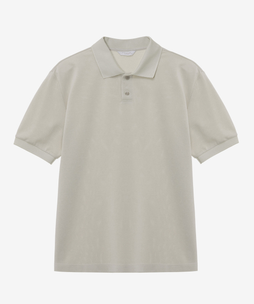 MINDBRIDGE（マインドブリッジ）の「[クール]スーピマ_クールマックス ピケTシャツ - 3カラー（ポロシャツ・メンズ・ベージュ/ネイビー/ブラウン・95/100/105/110）」の5枚目の写真