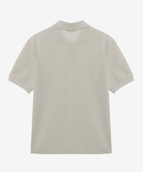 MINDBRIDGE（マインドブリッジ）の「[クール]スーピマ_クールマックス ピケTシャツ - 3カラー（ポロシャツ・メンズ・ベージュ/ネイビー/ブラウン・95/100/105/110）」の6枚目の写真