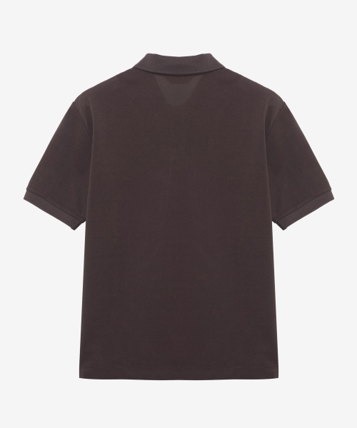 MINDBRIDGE（マインドブリッジ）の「[クール]スーピマ_クールマックス ピケTシャツ - 3カラー（ポロシャツ・メンズ・ベージュ/ネイビー/ブラウン・95/100/105/110）」の8枚目の写真