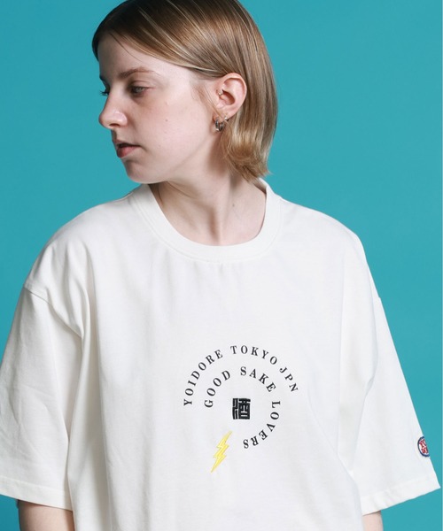 JACKROSE(ジャックローズ)の「YOIDORE KAMINARISAMA TEE(Tシャツ/カットソー・メンズ・ライトグリーン/ホワイト/ブラック・XL/L/M)」の2枚目の写真