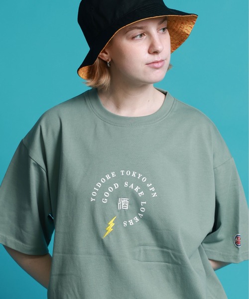 JACKROSE(ジャックローズ)の「YOIDORE KAMINARISAMA TEE(Tシャツ/カットソー・メンズ・ライトグリーン/ホワイト/ブラック・XL/L/M)」の3枚目の写真