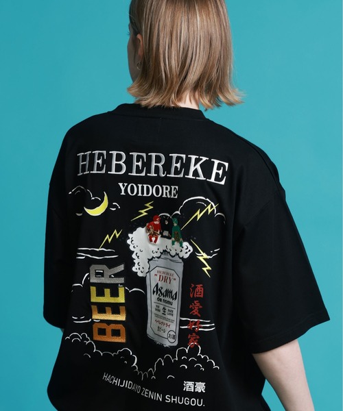 JACKROSE(ジャックローズ)の「YOIDORE KAMINARISAMA TEE(Tシャツ/カットソー・メンズ・ライトグリーン/ホワイト/ブラック・XL/L/M)」の1枚目の写真
