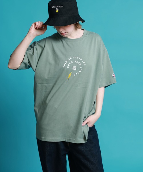 JACKROSE(ジャックローズ)の「YOIDORE KAMINARISAMA TEE(Tシャツ/カットソー・メンズ・ライトグリーン/ホワイト/ブラック・XL/L/M)」の5枚目の写真