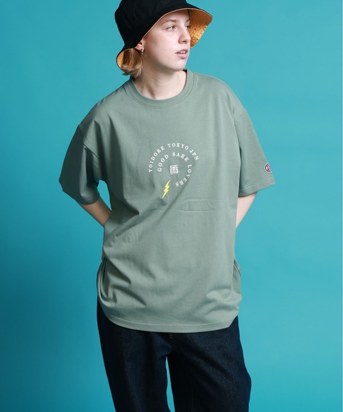 JACKROSE(ジャックローズ)の「YOIDORE KAMINARISAMA TEE(Tシャツ/カットソー・メンズ・ライトグリーン/ホワイト/ブラック・XL/L/M)」の6枚目の写真