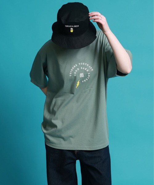 JACKROSE(ジャックローズ)の「YOIDORE KAMINARISAMA TEE(Tシャツ/カットソー・メンズ・ライトグリーン/ホワイト/ブラック・XL/L/M)」の8枚目の写真