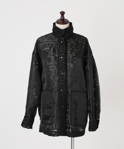 Spick & Span(スピックアンドスパン)の「《一部店舗+WEB限定》LAYAS/レイヤーズ レースシャツジャケット(その他アウター・レディース・ホワイト/ブラック・FREE)」の20枚目の写真