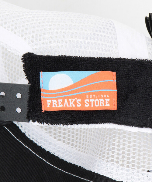 FREAK'S STORE(フリークスストア)の「FREAK'S STORE for BEACH & FES ヴィンテージライク トラッカー メッシュキャップ(キャップ・メンズ・ナチュラル/ブラック/キャメル/ブラウン/レッド/サックスブルー/ネイビー/その他9/その他16・ONE SIZE)」の16枚目の写真