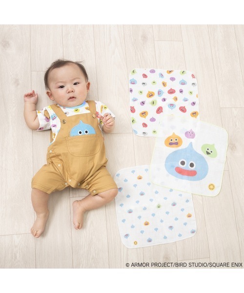 ドラクエベビー＆キッズ 3枚組ガーゼ（その他ベビー用品）｜ドラクエ
