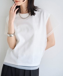 meilmada | 2点SET チュールレイヤードTシャツ(Tシャツ/カットソー)