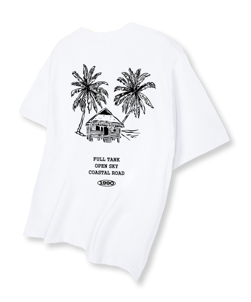 TI.GLAKE(ティーグレイク)の「フルタンクオーバーサイズ半袖Tシャツホワイト(Tシャツ/カットソー・メンズ・その他・LARGE/X-LARGE/XX-LARGE)」の3枚目の写真