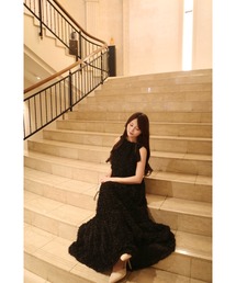 American Sleeve Tweed Dress（ワンピース）｜MISTREASS（ミストレアス