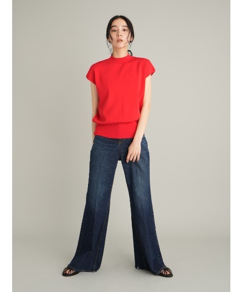 Mila Owen（ミラオーウェン）の「【MILA PANTS】フレアデニムパンツ（デニムパンツ・レディース・ライトブルー/ブルー/ホワイト・1/0/00）」の21枚目の写真