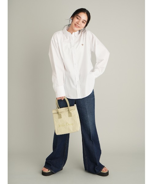 Mila Owen（ミラオーウェン）の「【MILA PANTS】フレアデニムパンツ（デニムパンツ・レディース・ライトブルー/ブルー/ホワイト・1/0/00）」の18枚目の写真