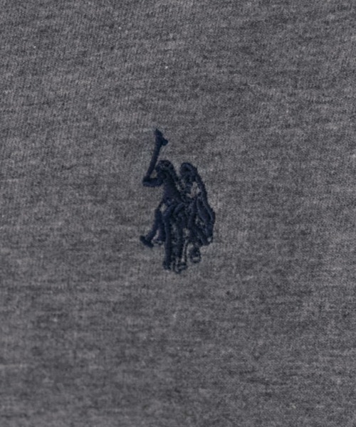 Pierrot（ピエロ）の「U.S. POLO ASSN. ライトスウェットポロTシャツ（ポロシャツ・レディース・ネイビー/チャコール/グレー系その他・L/M）」の6枚目の写真