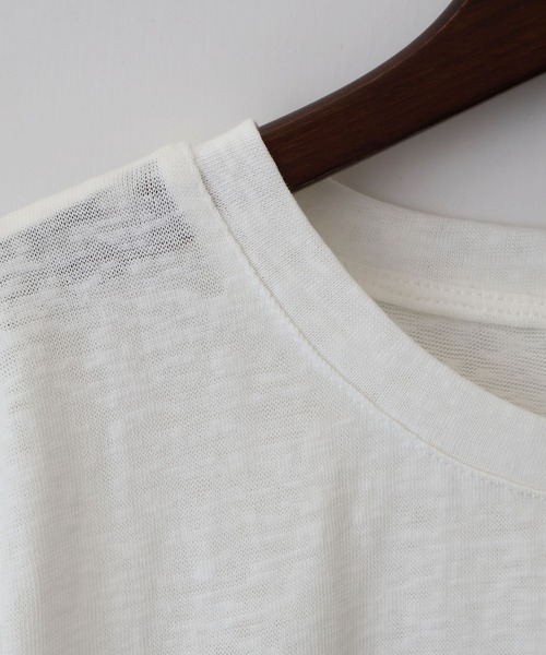 SpRay(スプレイ)の「転写プリントTシャツ(Tシャツ/カットソー・レディース・ホワイト/オートミール/チャコールグレー・FREE)」の10枚目の写真