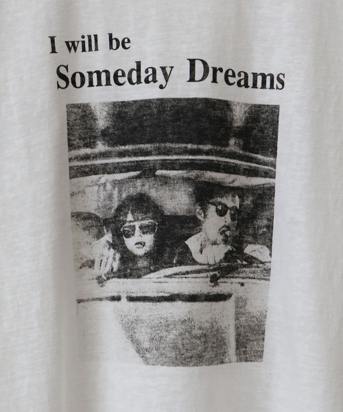 SpRay(スプレイ)の「転写プリントTシャツ(Tシャツ/カットソー・レディース・ホワイト/オートミール/チャコールグレー・FREE)」の13枚目の写真