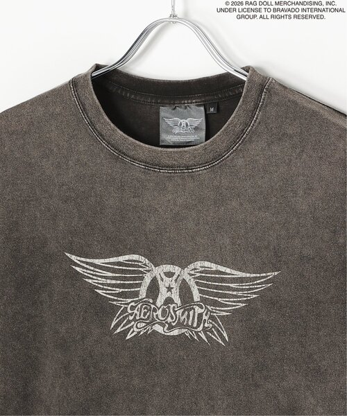 VENCEEXCHANGE(ヴァンスエクスチェンジ)の「Aerosmith エアロスミス バンドTシャツ(Tシャツ/カットソー・メンズ・ホワイト/ブラック・LL/M/L/S)」の5枚目の写真