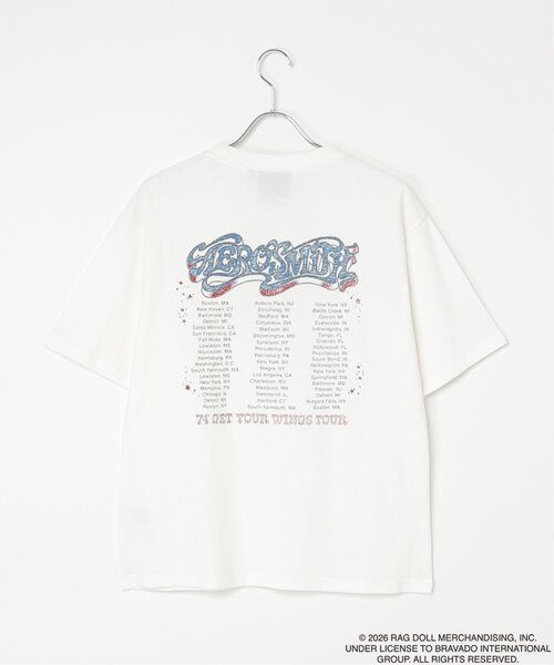 VENCEEXCHANGE(ヴァンスエクスチェンジ)の「Aerosmith エアロスミス バンドTシャツ(Tシャツ/カットソー・メンズ・ホワイト/ブラック・LL/M/L/S)」の11枚目の写真