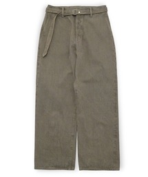 yoko sakamoto（ヨーコサカモト）の「【YOKO SAKAMOTO】 BELTED TROUSERS（デニムパンツ）」