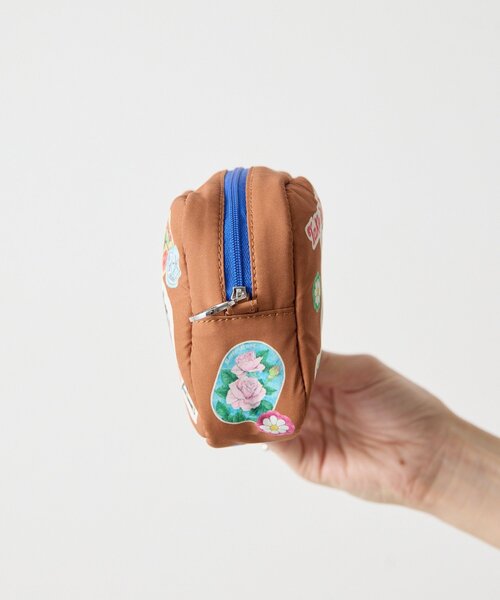 ear PAPILLONNER(イアパピヨネ)の「《撥水》sampo×earコラボポーチ(ポーチ・レディース・キャメル・FREE)」の5枚目の写真