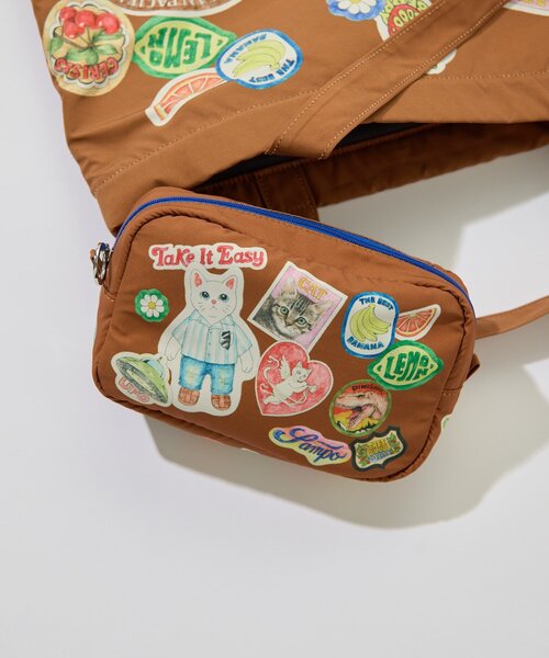 ear PAPILLONNER(イアパピヨネ)の「《撥水》sampo×earコラボポーチ(ポーチ・レディース・キャメル・FREE)」の11枚目の写真