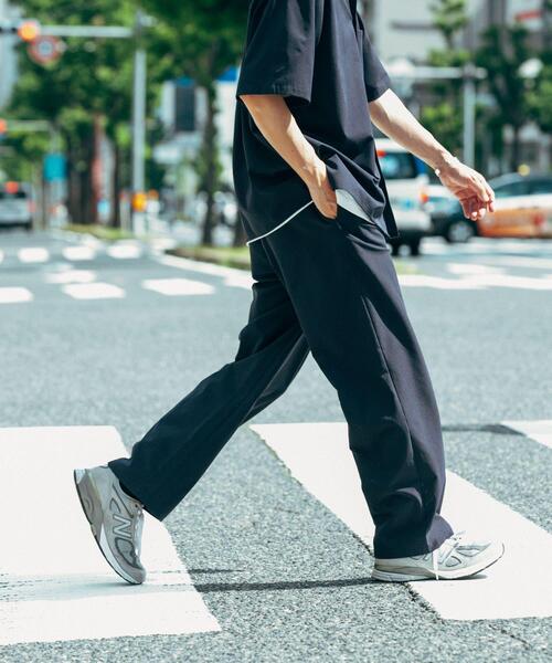 ITEMS URBANRESEARCH(アイテムズ アーバンリサーチ)の「『接触冷感/速乾/イージーケア』WINDY MESH ジップポケットパンツ(その他パンツ・メンズ・ブラック/チャコールグレー/ネイビー・MEDIUM/LARGE/X-LARGE)」の9枚目の写真