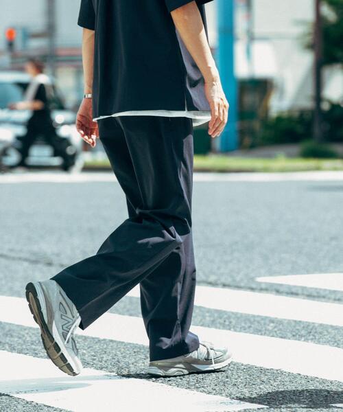 ITEMS URBANRESEARCH(アイテムズ アーバンリサーチ)の「『接触冷感/速乾/イージーケア』WINDY MESH ジップポケットパンツ(その他パンツ・メンズ・ブラック/チャコールグレー/ネイビー・MEDIUM/LARGE/X-LARGE)」の10枚目の写真