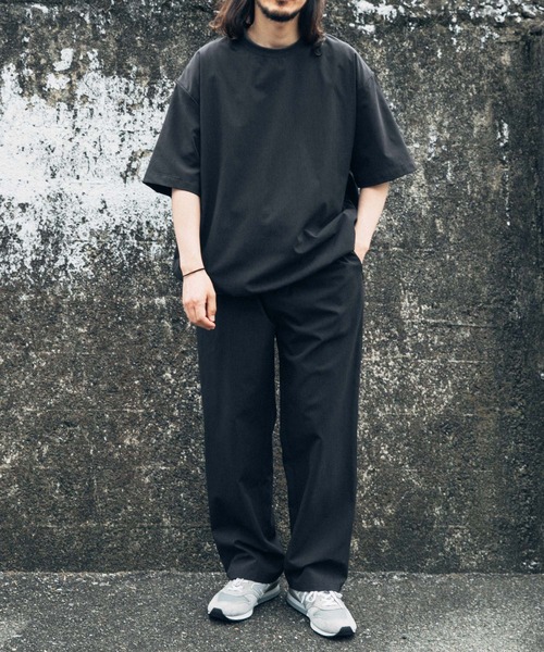 ITEMS URBANRESEARCH(アイテムズ アーバンリサーチ)の「『接触冷感/速乾/イージーケア』WINDY MESH ジップポケットパンツ(その他パンツ・メンズ・ブラック/チャコールグレー/ネイビー・MEDIUM/LARGE/X-LARGE)」の10枚目の写真