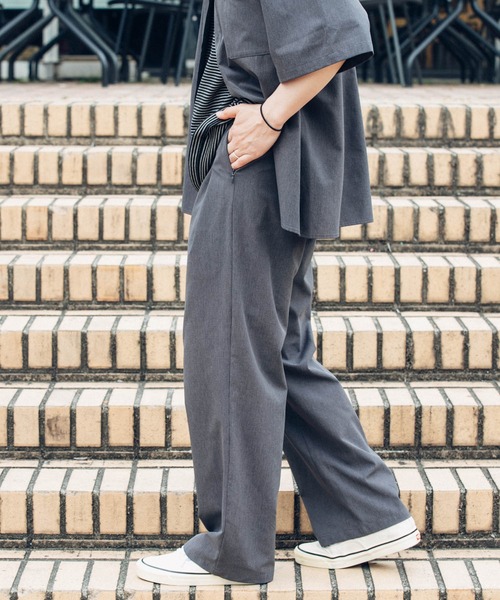 ITEMS URBANRESEARCH(アイテムズ アーバンリサーチ)の「『接触冷感/速乾/イージーケア』WINDY MESH ジップポケットパンツ(その他パンツ・メンズ・ブラック/チャコールグレー/ネイビー・MEDIUM/LARGE/X-LARGE)」の16枚目の写真